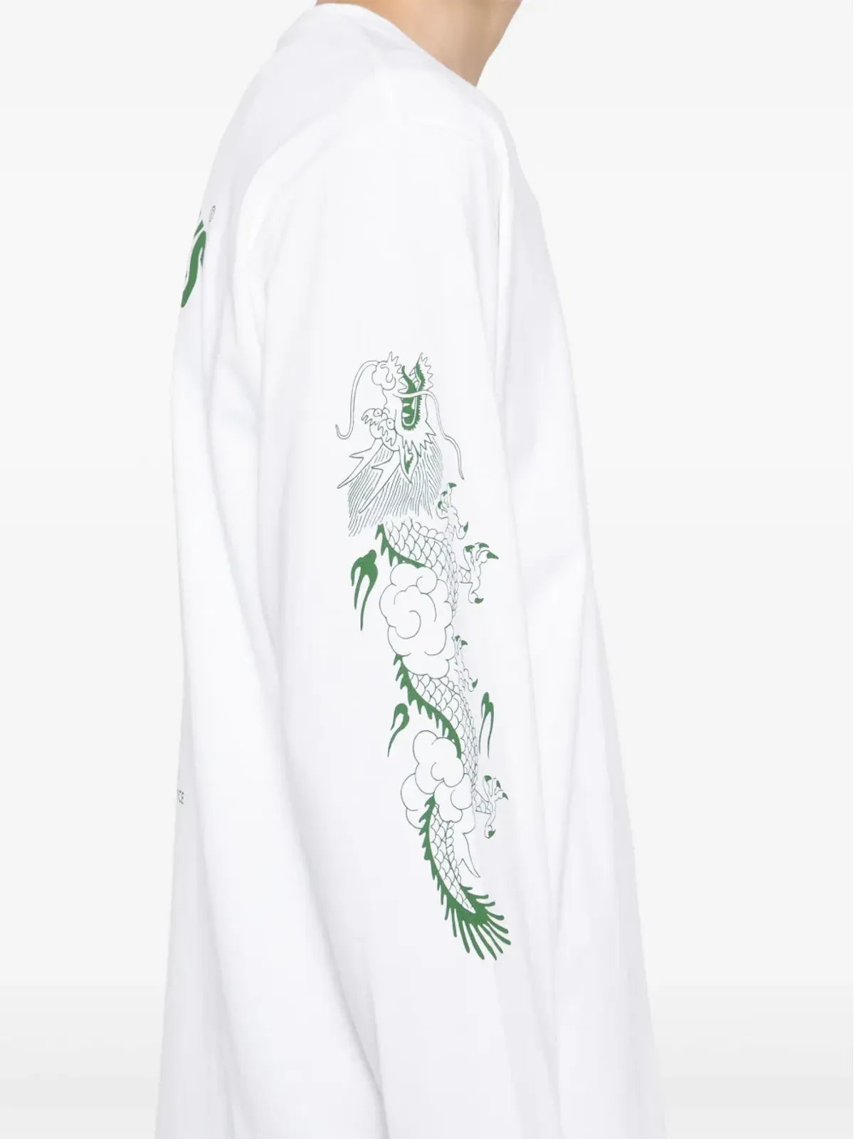PEACE AND AFTER グラフィックプリントTシャツ（ホワイト） - 画像4