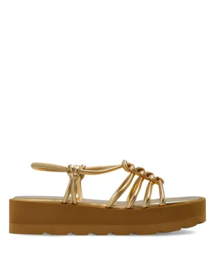 Gianvito Rossi ヘベ サンダル - ゴールド - サムネイル1