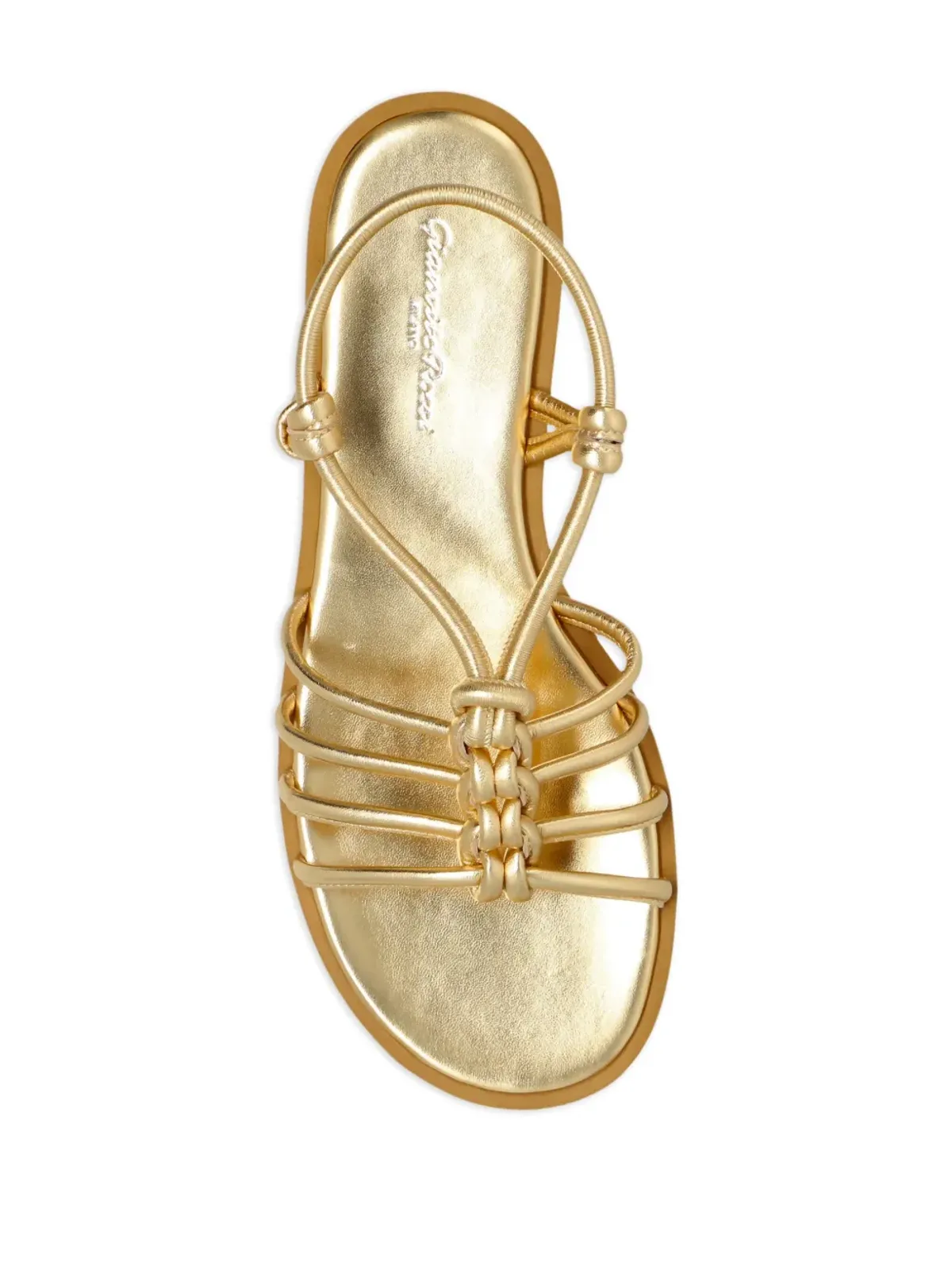 Gianvito Rossi ヘベ サンダル - ゴールド - 画像4