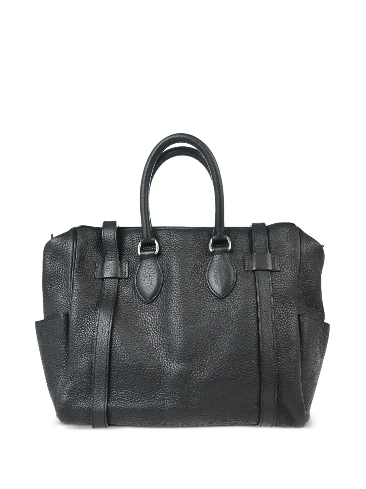 Hermès ビンテージ 2008 Pursangle 31 ハンドバッグ - ブラック - 画像2