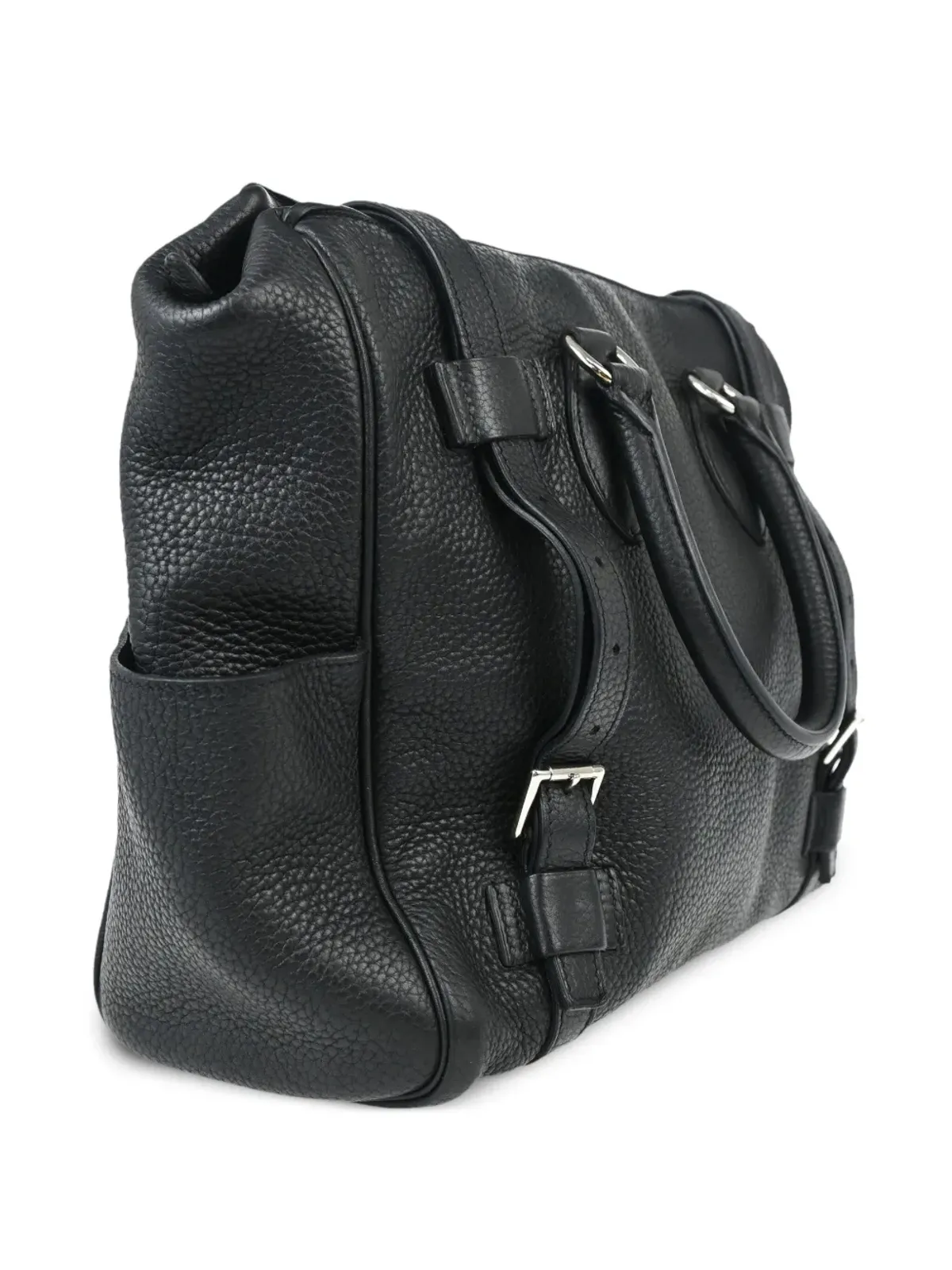 Hermès ビンテージ 2008 Pursangle 31 ハンドバッグ - ブラック - 画像3