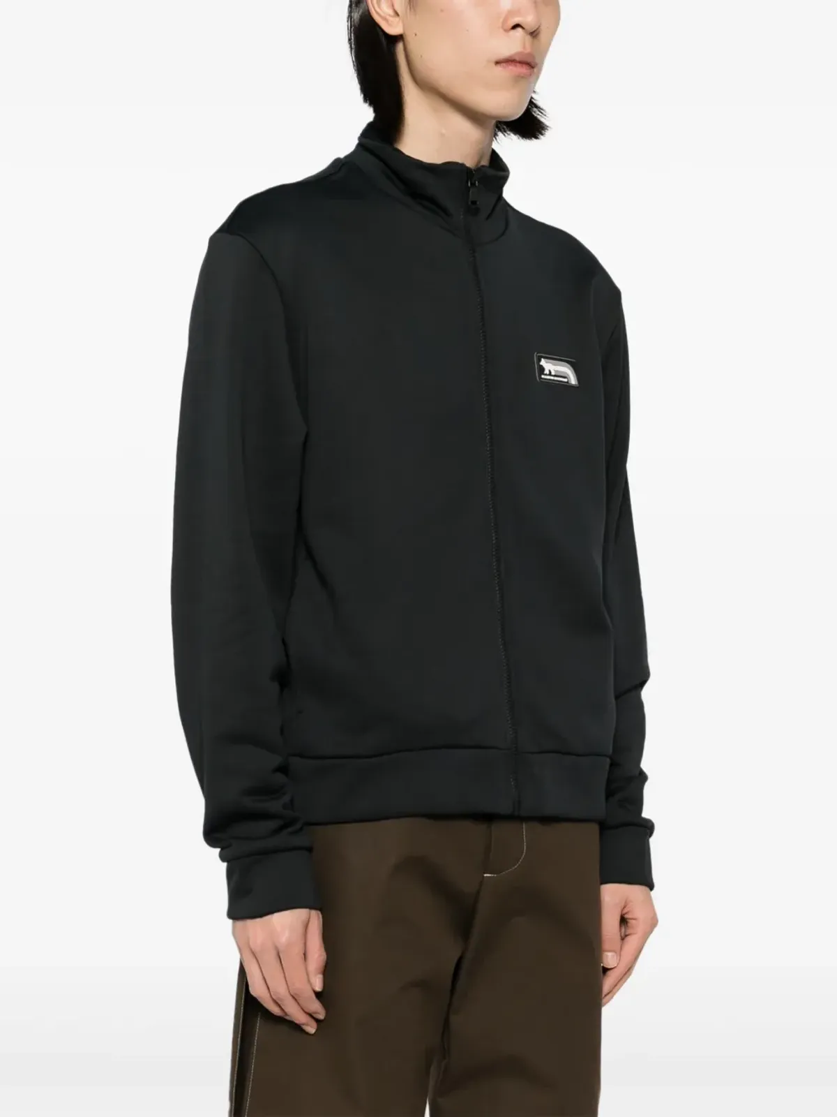 Maison Kitsuné ロゴパッチ ジャケット - 画像3