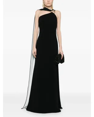 Roland Mouret アシンメトリックエンベリッシュドレス - サムネイル2