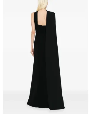 Roland Mouret アシンメトリックエンベリッシュドレス - サムネイル4