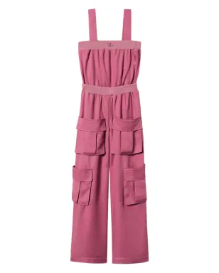 TWINSET Kids ロゴプレートジャンプスーツ - サムネイル1