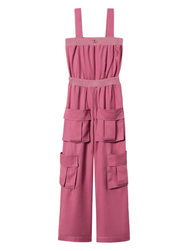 TWINSET Kids TWINSET Kids ロゴプレートジャンプスーツの商品画像