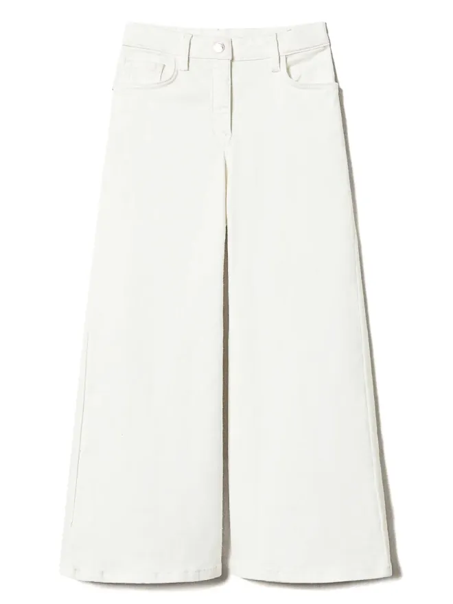 TWINSET Kids TWINSET Kids ワイドレッグジーンズの商品画像