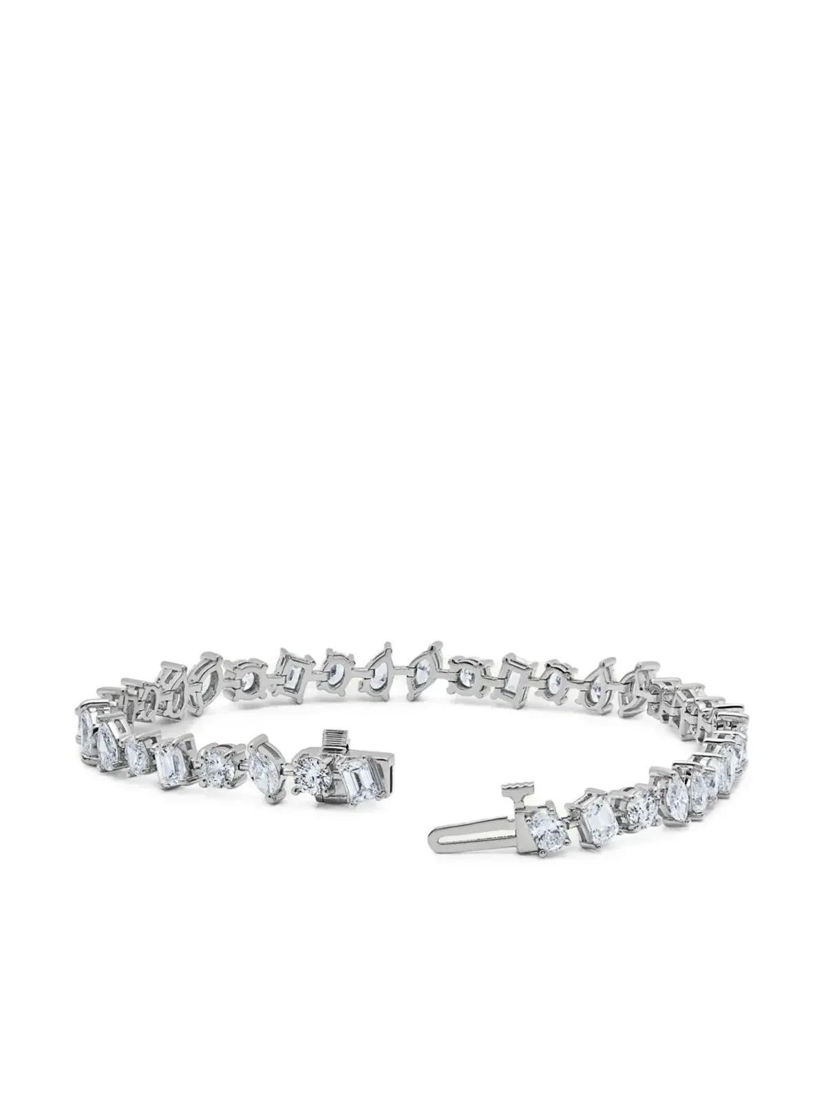 Jewels Aficionado 18Kホワイトゴールド ノヴァ ダイヤモンド ブレスレット - シルバー - 画像3