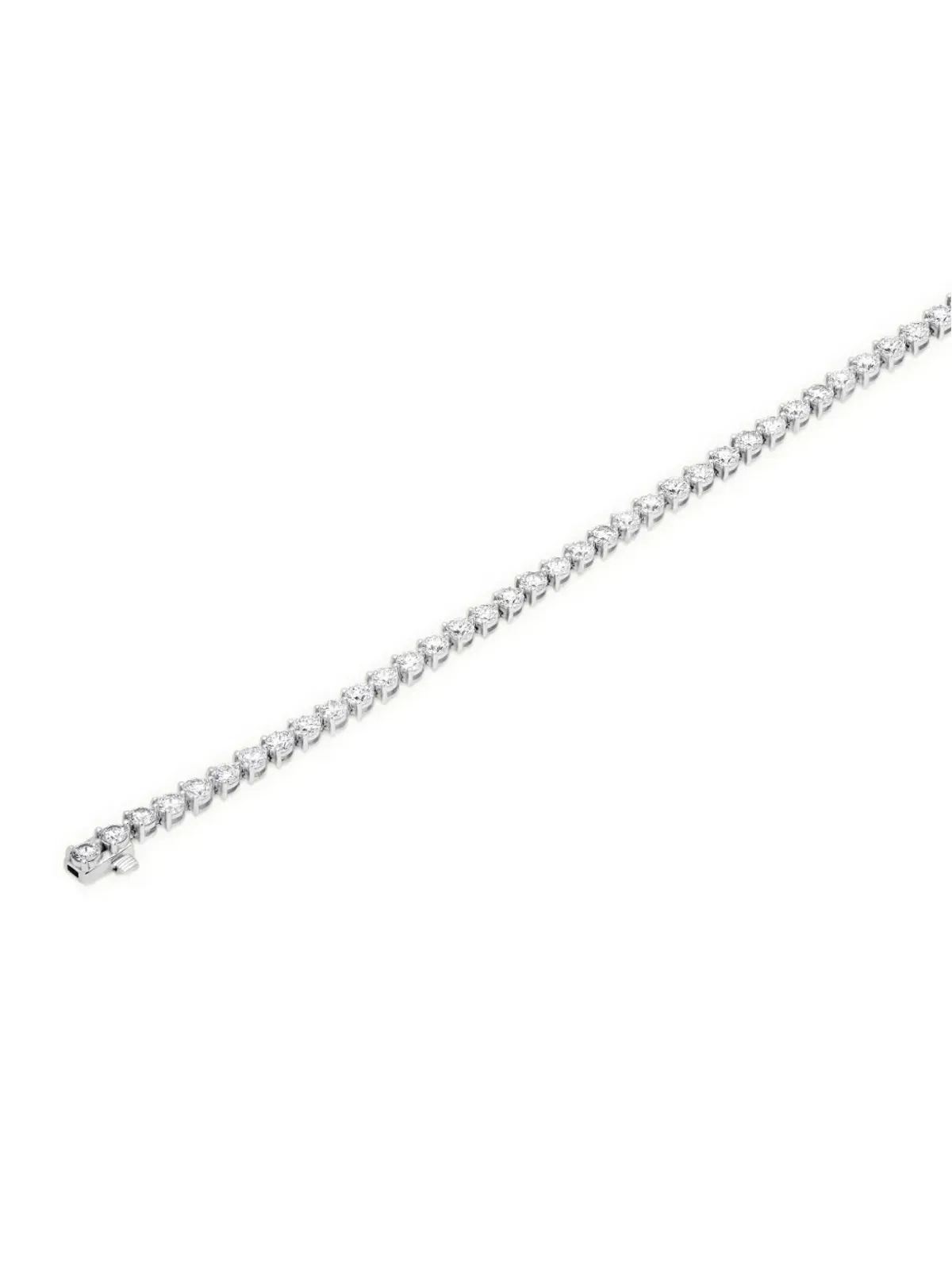 Jewels Aficionado 18Kホワイトゴールド ミニ ルーチェ ダイヤモンド ブレスレット - シルバー - 画像4