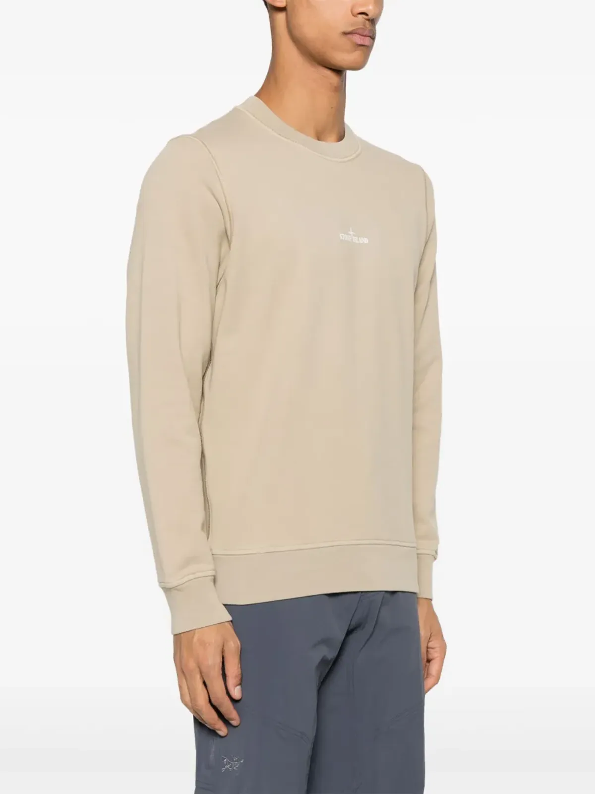 Stone Island ロゴプリント スウェットシャツ - 画像3