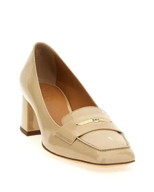 Tod's 50mm パテントレザー パンプス - ニュートラルカラー - サムネイル2