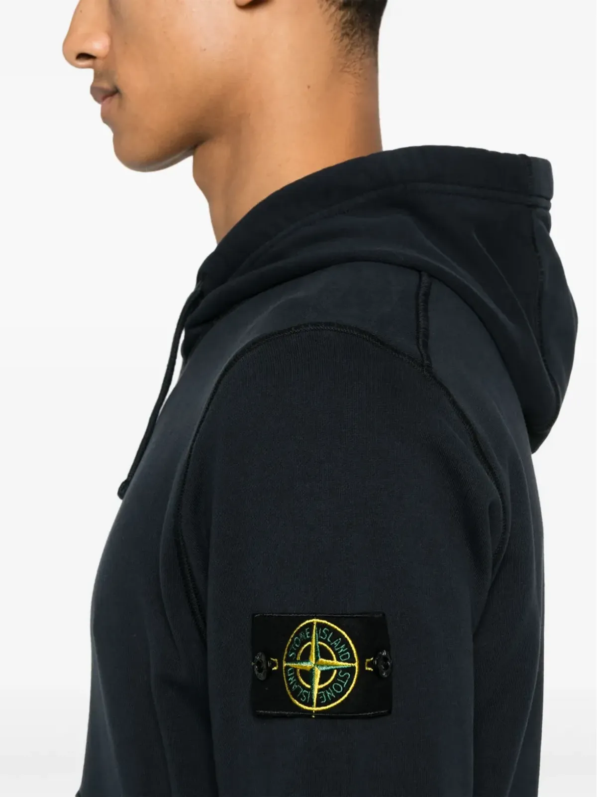Stone Island コンパスバッジ フーディ - 画像5