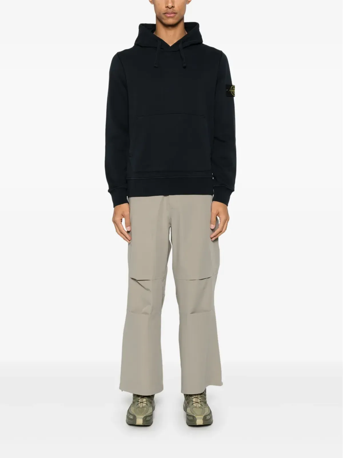 Stone Island コンパスバッジ フーディ - 画像2