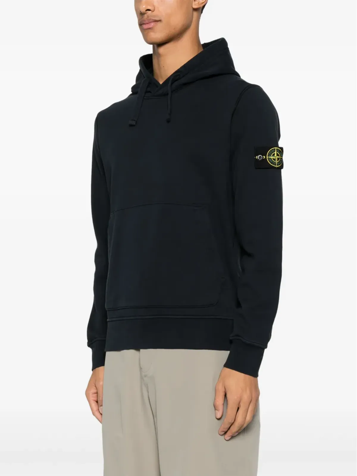 Stone Island コンパスバッジ フーディ - 画像3