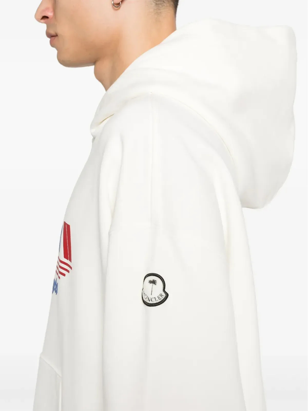 Palm Angels x Moncler レーシングロゴ パーカー - 画像5