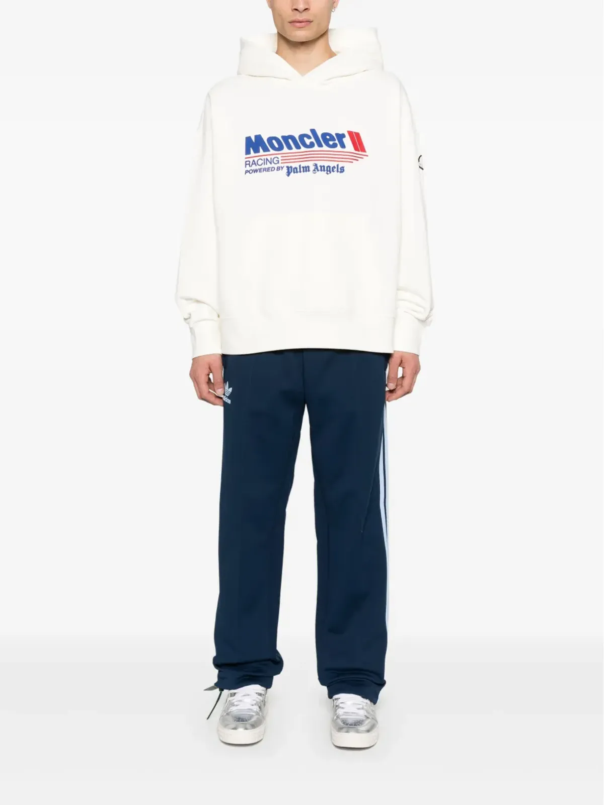 Palm Angels x Moncler レーシングロゴ パーカー - 画像2