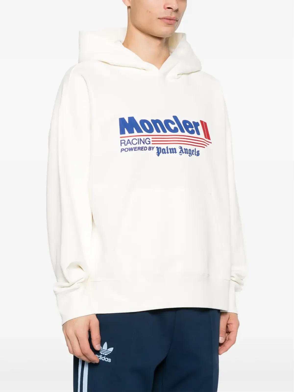 Palm Angels x Moncler レーシングロゴ パーカー - 画像3