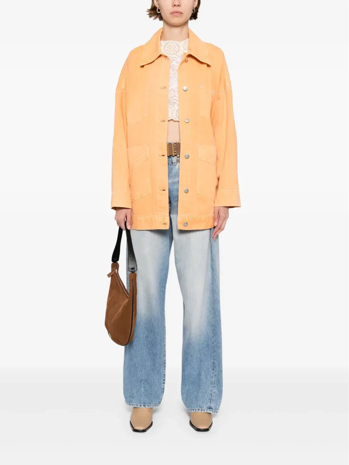 Free People アベリー エクリュ ジャケット - 画像2