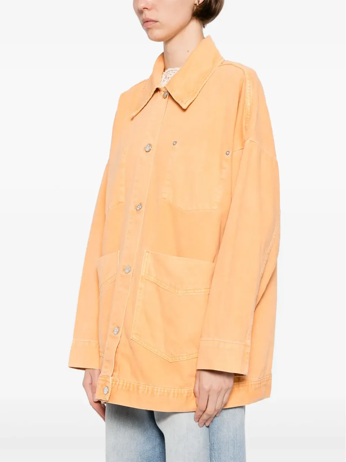 Free People アベリー エクリュ ジャケット - 画像3