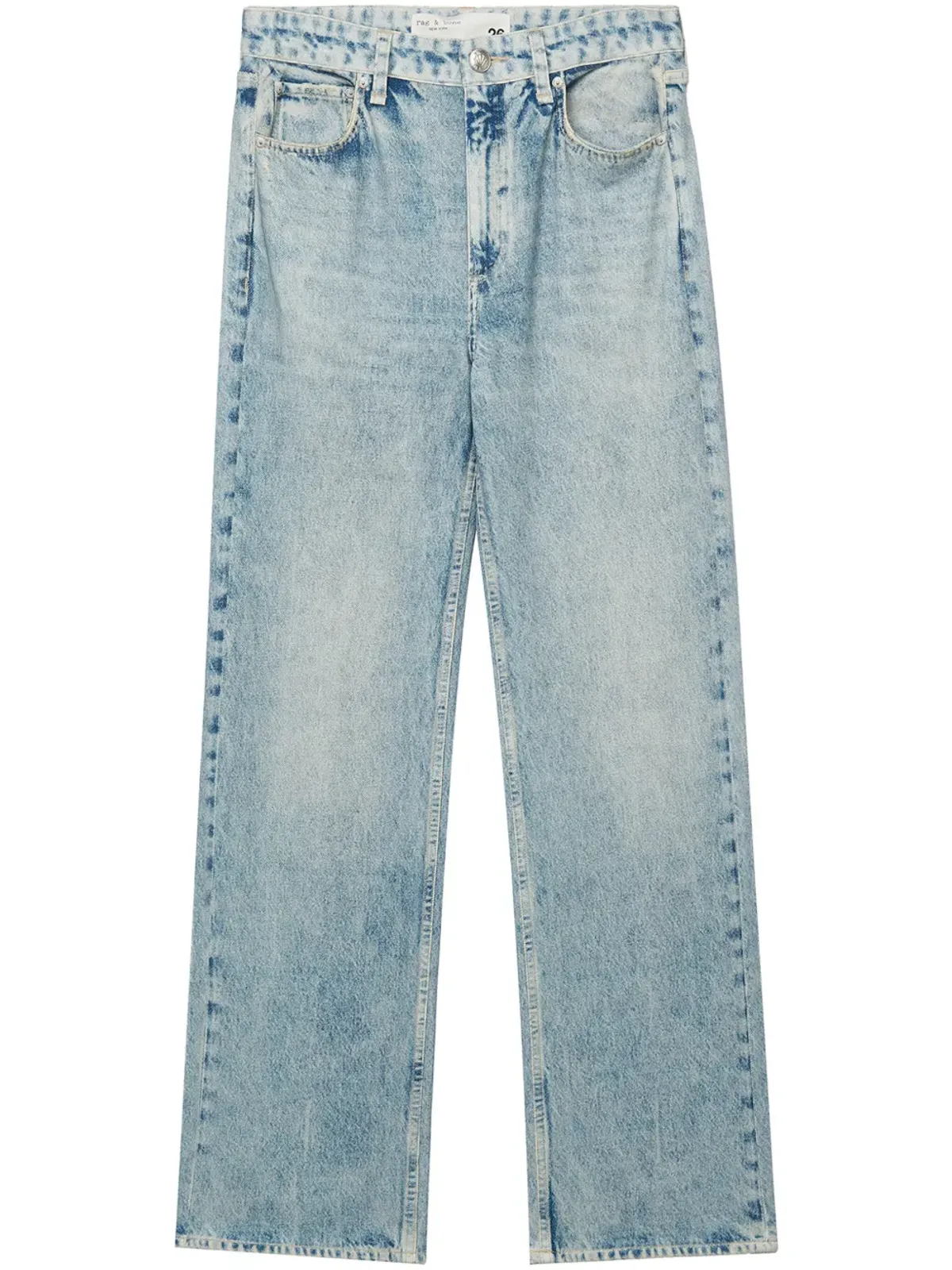 rag & bone ストレートレッグジーンズ - 画像1