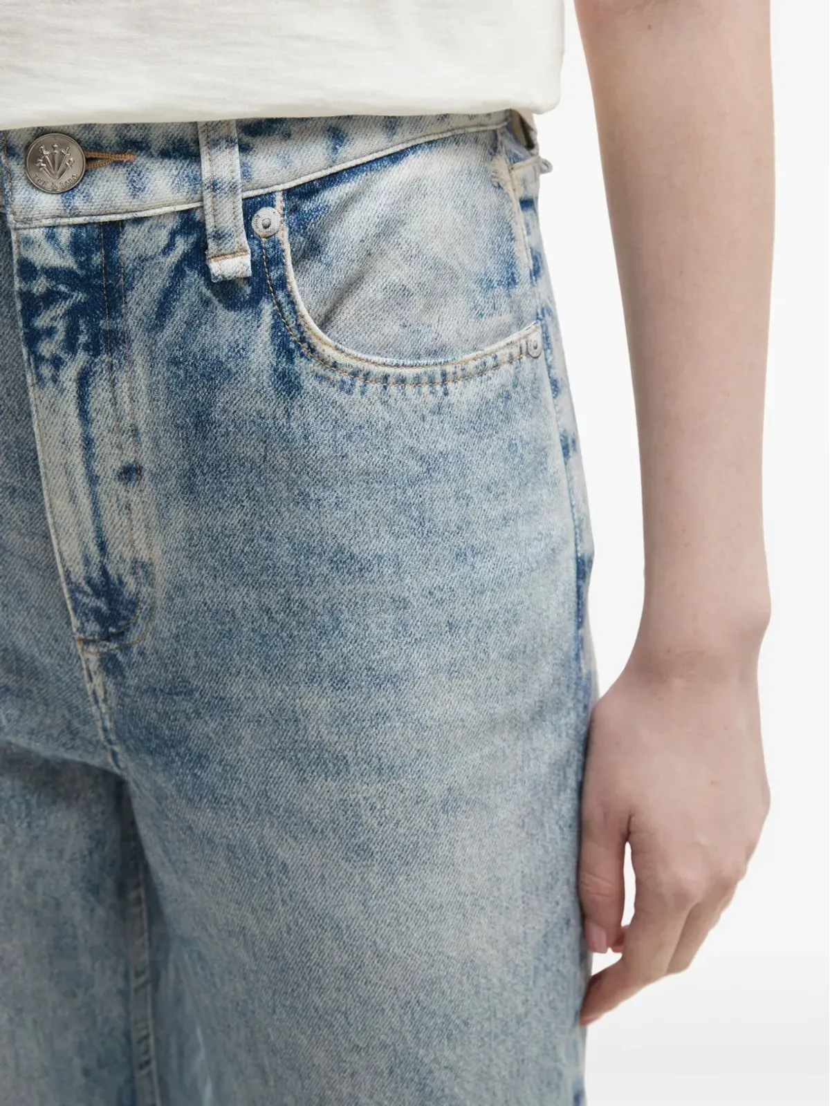 rag & bone ストレートレッグジーンズ - 画像5