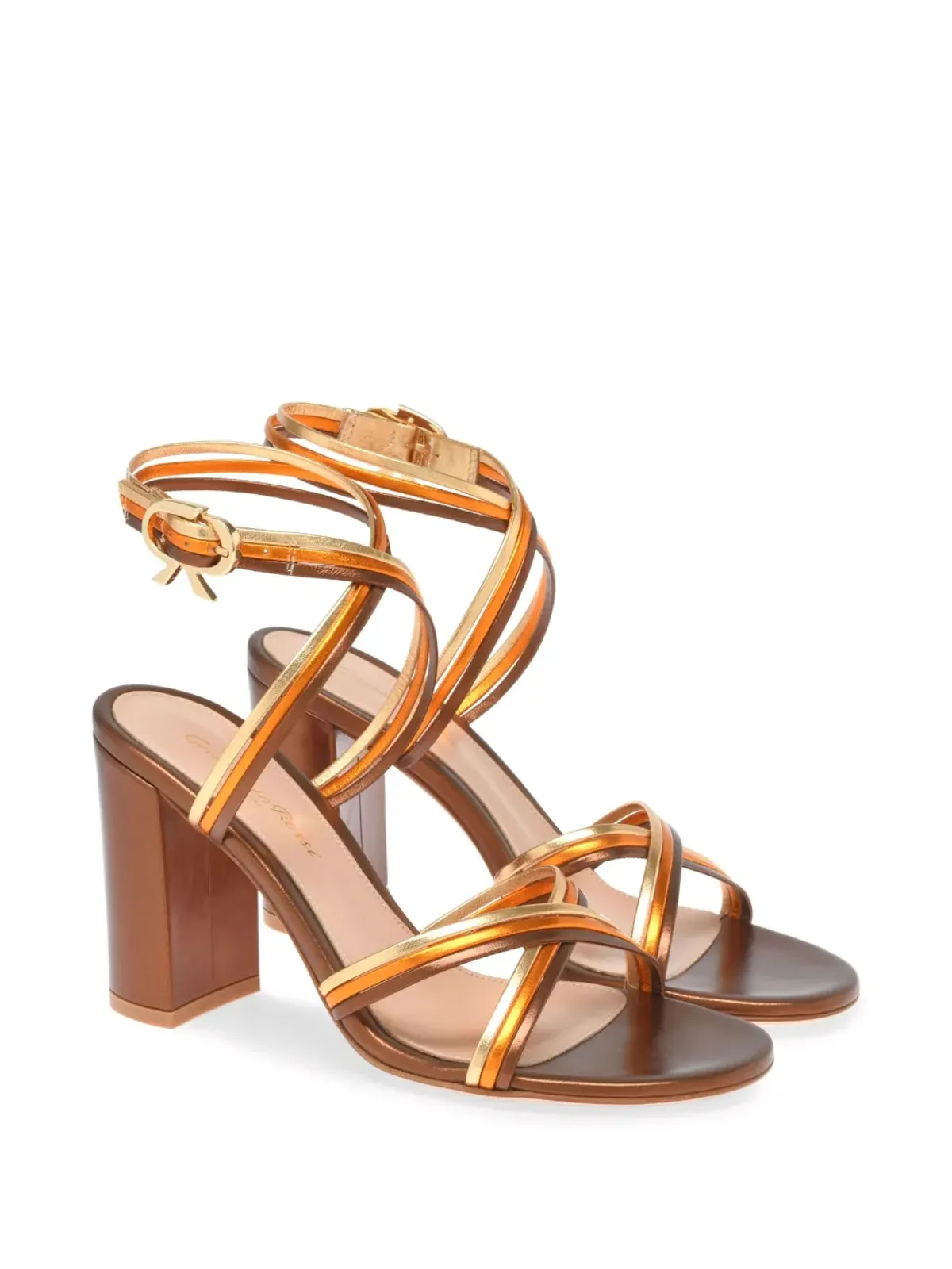 Gianvito Rossi Calissa サンダル ブラウン - 画像2