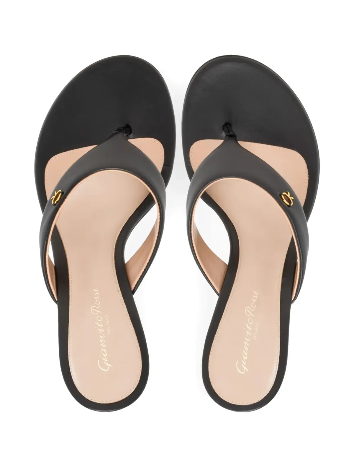 Gianvito Rossi 55mm アセントサンダル - ブラック - 画像3