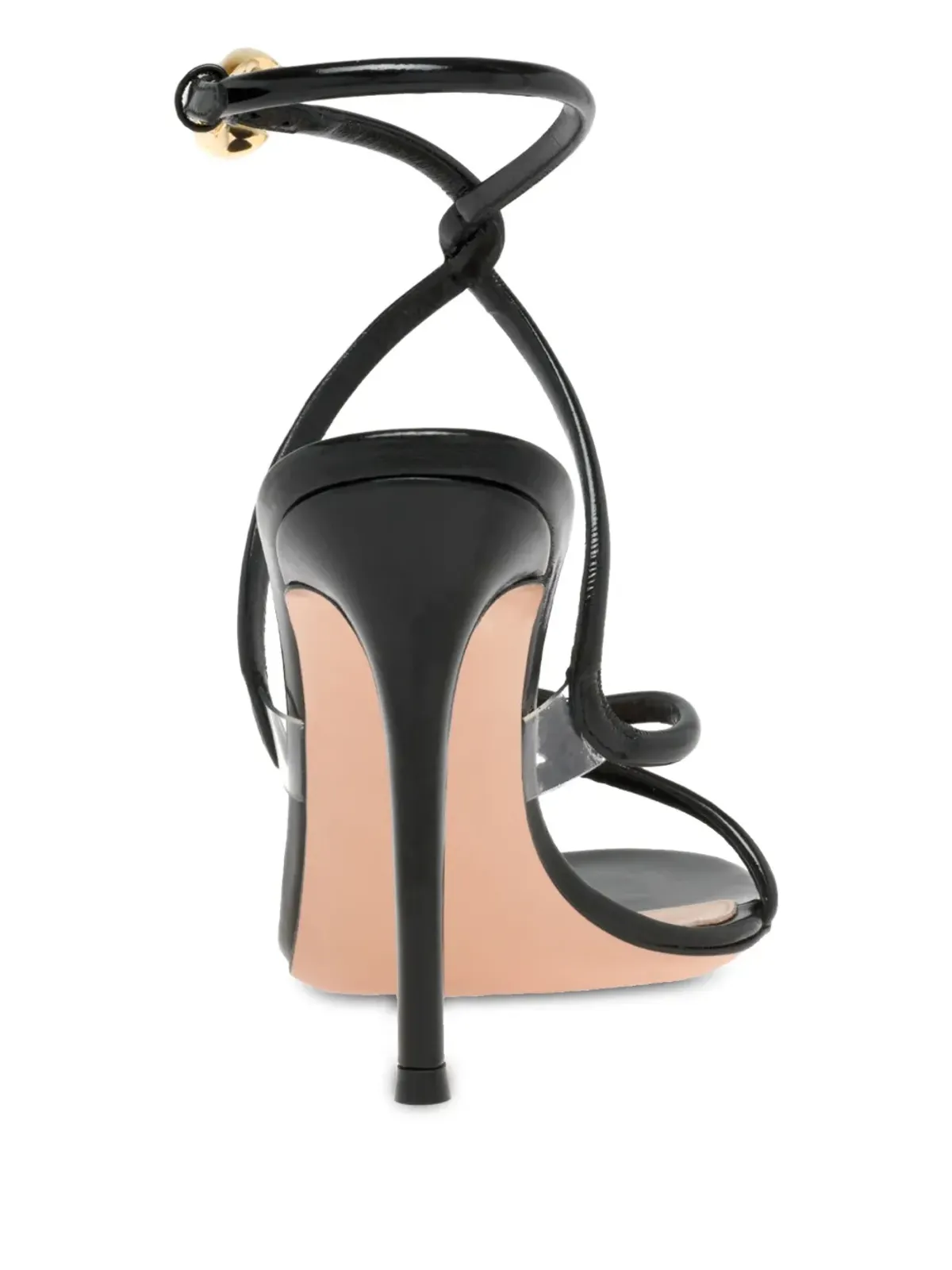 Gianvito Rossi 105mm マンバ サンダル ブラック - 画像3