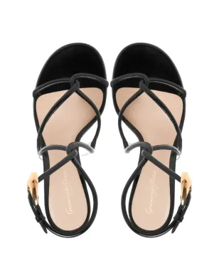 Gianvito Rossi 105mm マンバ サンダル ブラック - サムネイル4