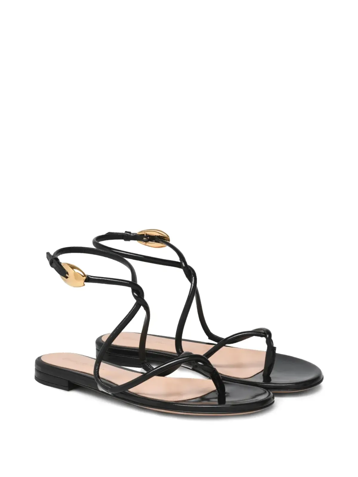Gianvito Rossi Black Mamba サンダル - 画像2