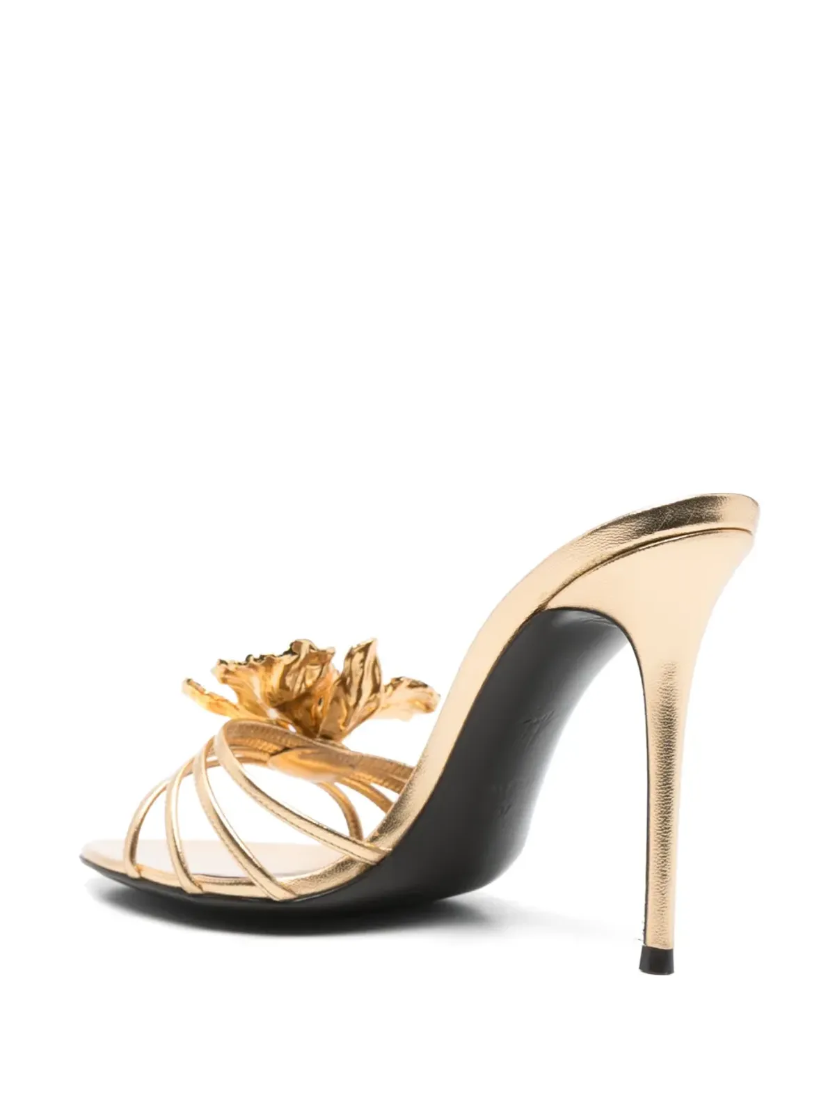 Giuseppe Zanotti オーキッド ミュール - ゴールド - 画像3