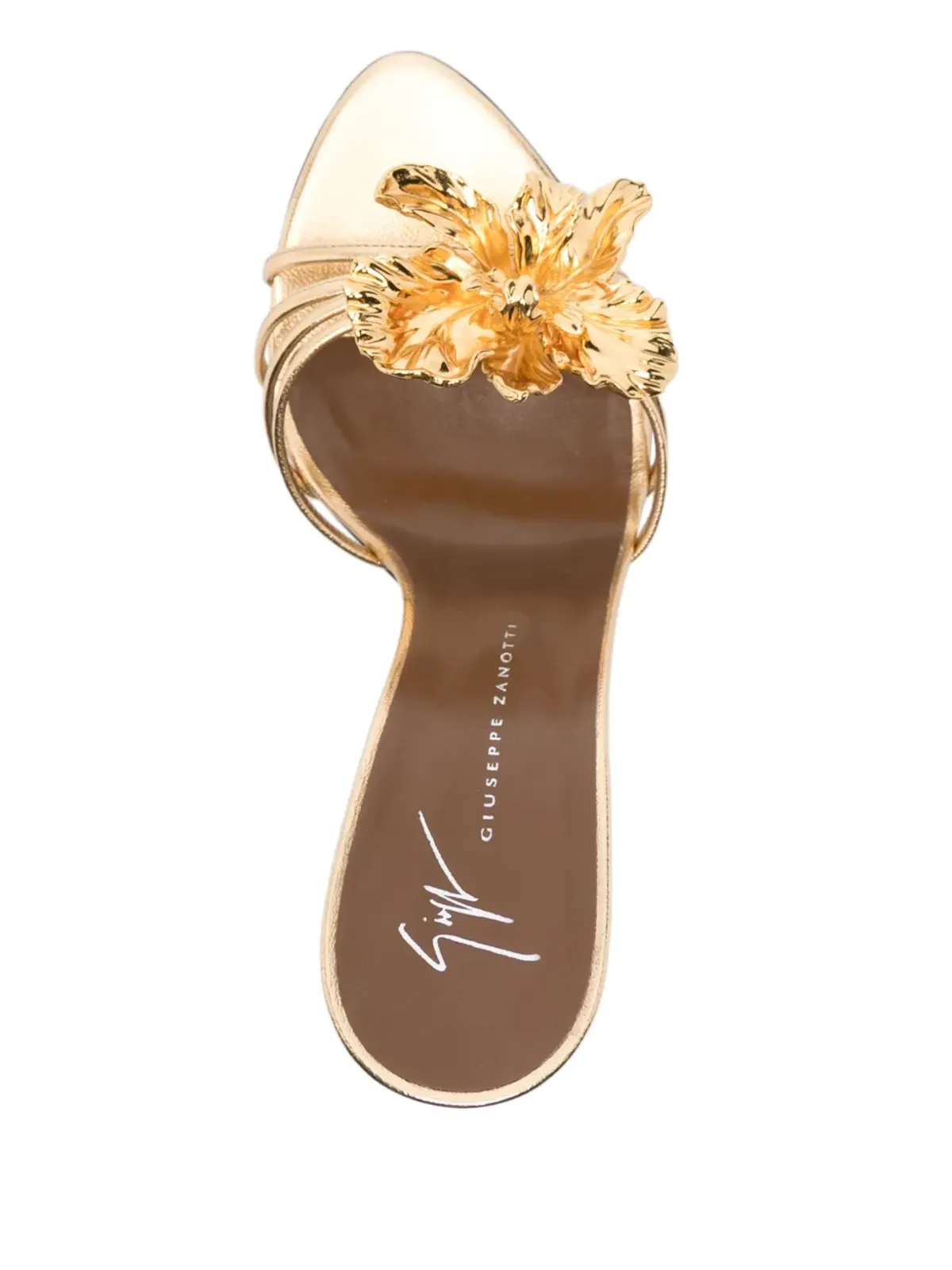 Giuseppe Zanotti オーキッド ミュール - ゴールド - 画像4