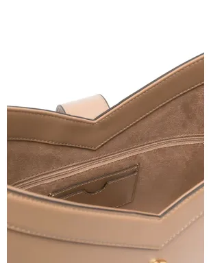 Elisabetta Franchi ロゴバックル ショルダーバッグ - ニュートラルカラー - サムネイル5