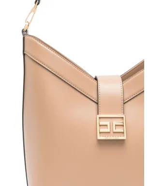 Elisabetta Franchi ロゴバックル ショルダーバッグ - ニュートラルカラー - サムネイル4