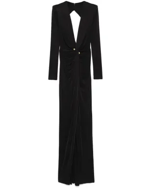 Elisabetta Franchi ピアシングディテール ジャージー ガウン - サムネイル1