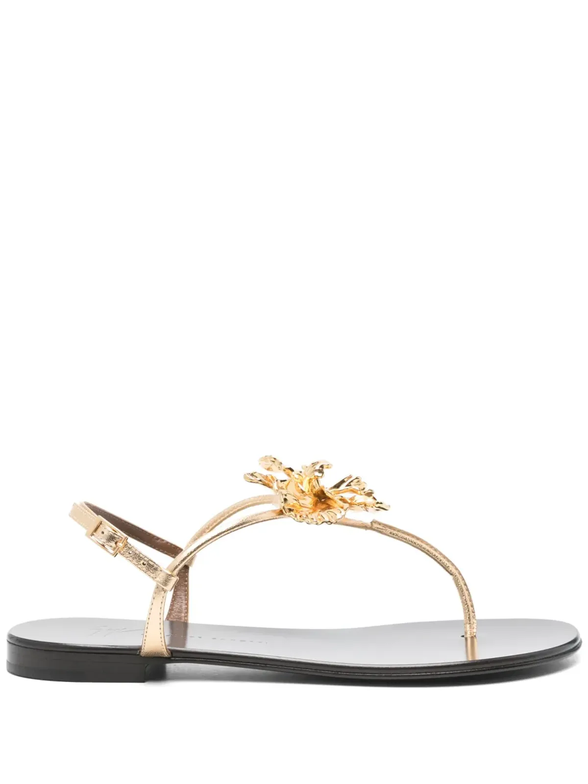 Giuseppe Zanotti オーキッド フラットサンダル - 画像1