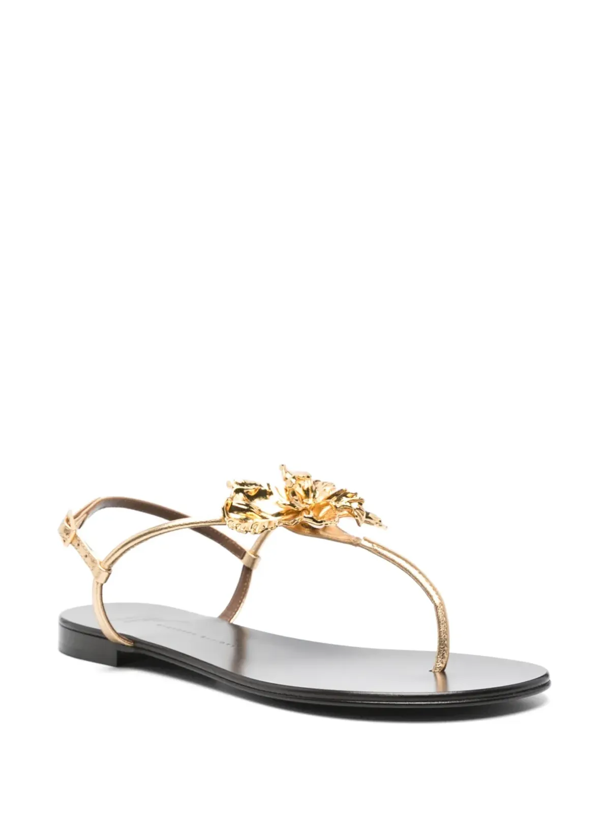 Giuseppe Zanotti オーキッド フラットサンダル - 画像2