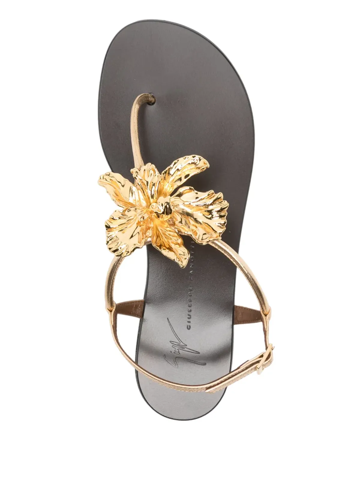 Giuseppe Zanotti オーキッド フラットサンダル - 画像4