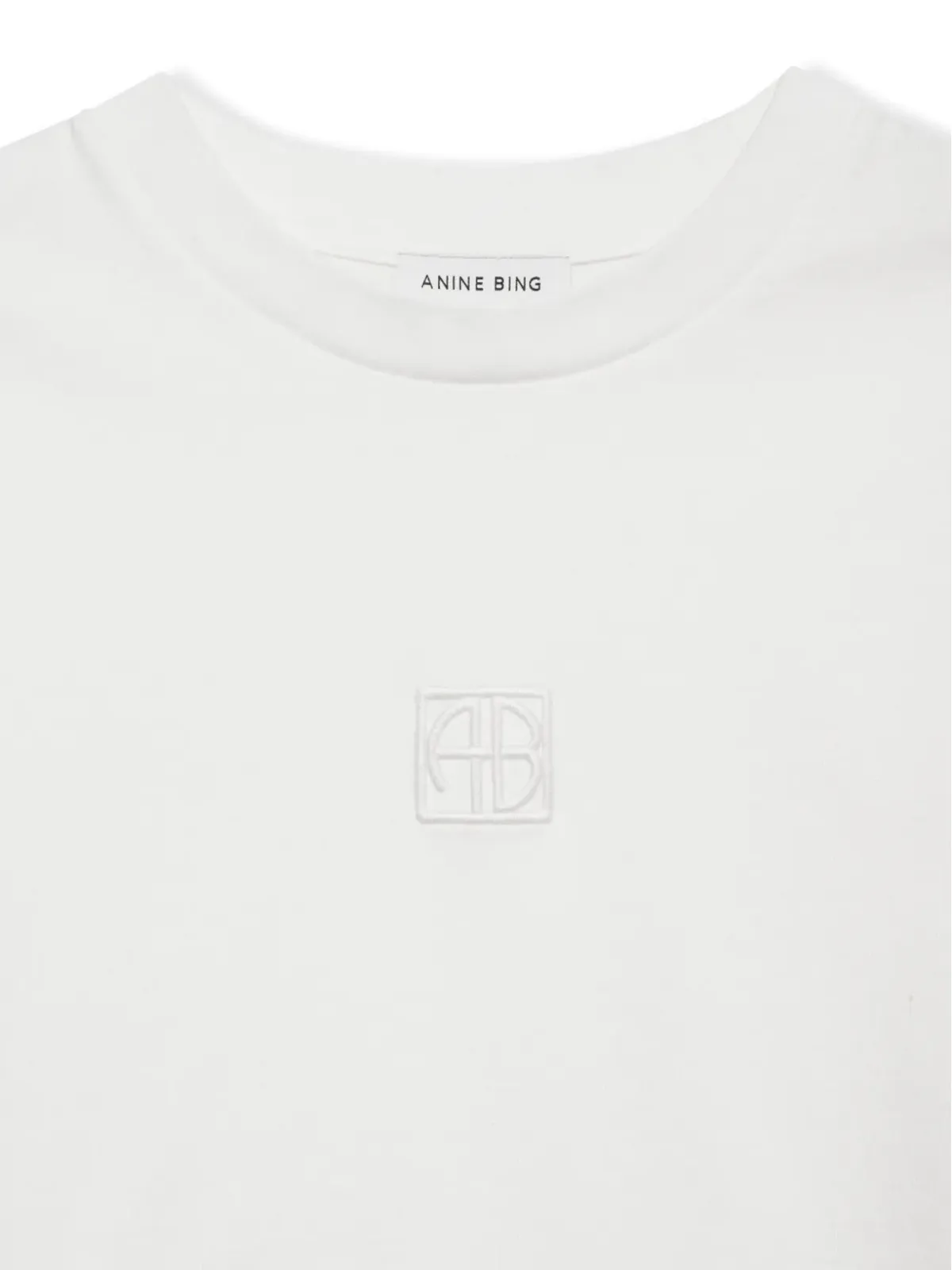 ANINE BING Myers Tシャツ - ホワイト - 画像4