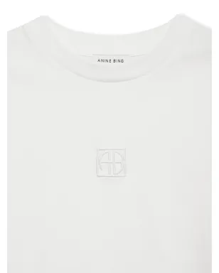 ANINE BING Myers Tシャツ - ホワイト - サムネイル4