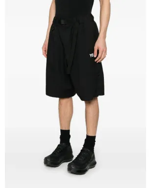 Y-3 スポーツユニフォームショーツ ブラック - サムネイル3