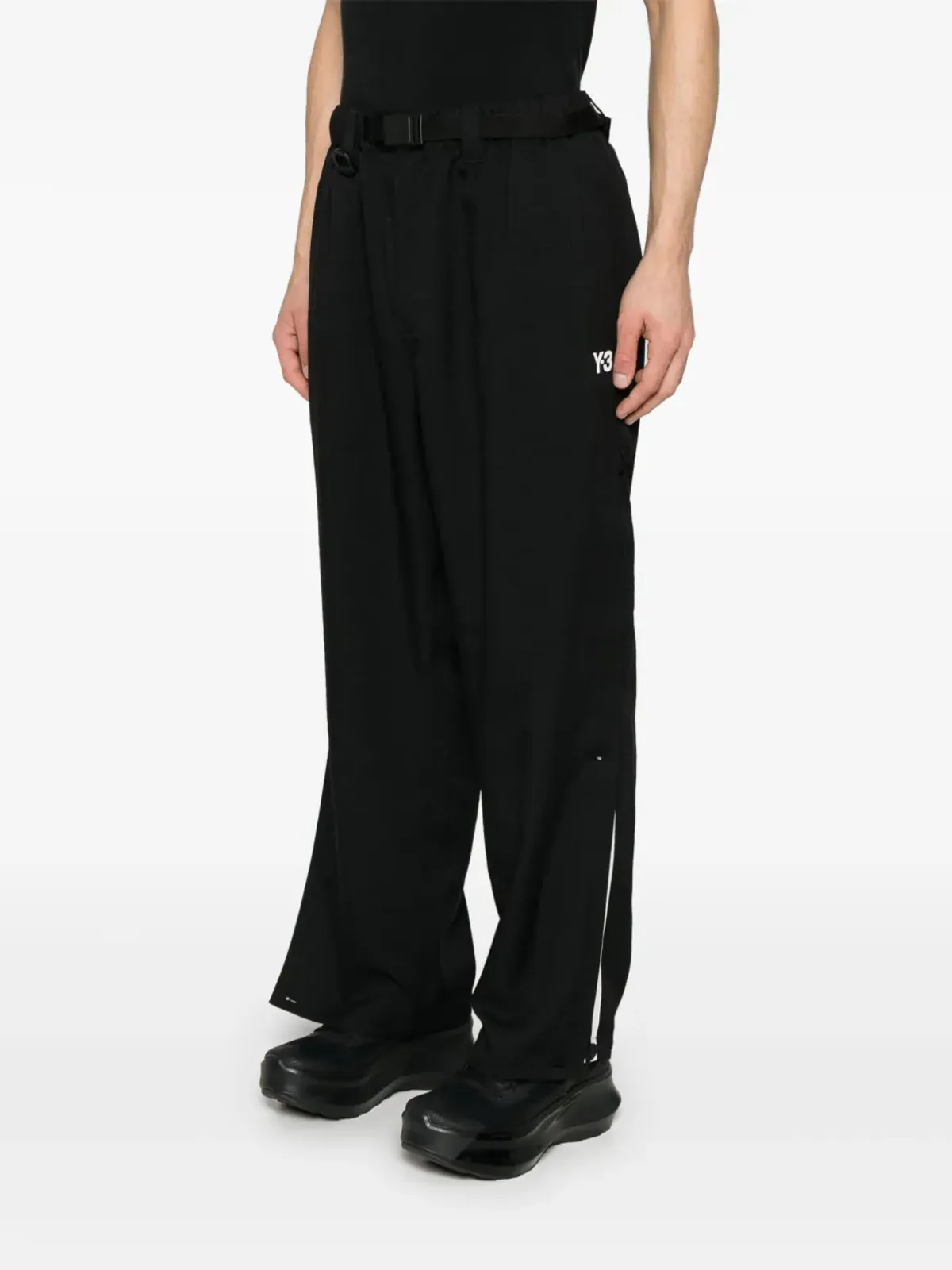 Y-3 3 Stripes-logo パンツ - 画像3