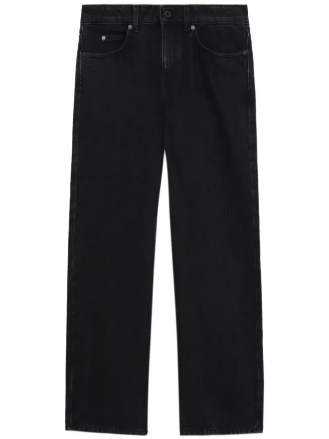 OFF-WHITE Off-White straight-leg jeans - Blackの商品画像