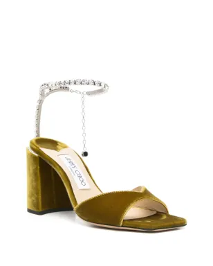 Jimmy Choo Saeda サンダル ビンテージ イエロー - サムネイル2