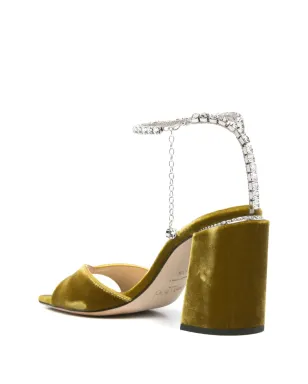 Jimmy Choo Saeda サンダル ビンテージ イエロー - サムネイル3
