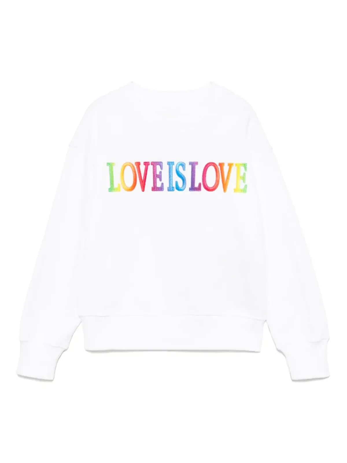 Alberta Ferretti Kids 刺繍ロゴTシャツ - 画像1