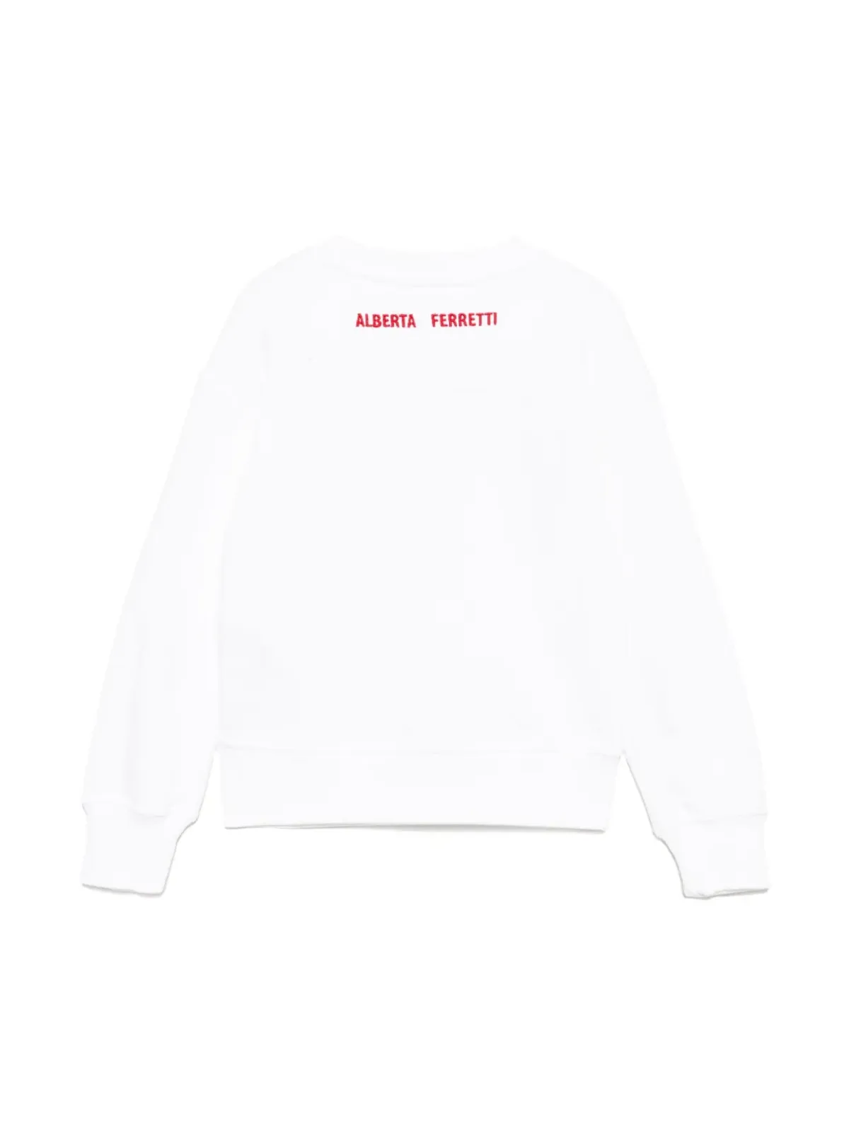 Alberta Ferretti Kids 刺繍ロゴTシャツ - 画像2