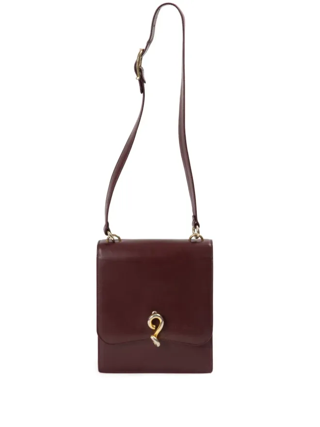Gucci Pre-Owned Gucci ビンテージ 1975年頃 レザー ショルダーバッグ - レッドの商品画像
