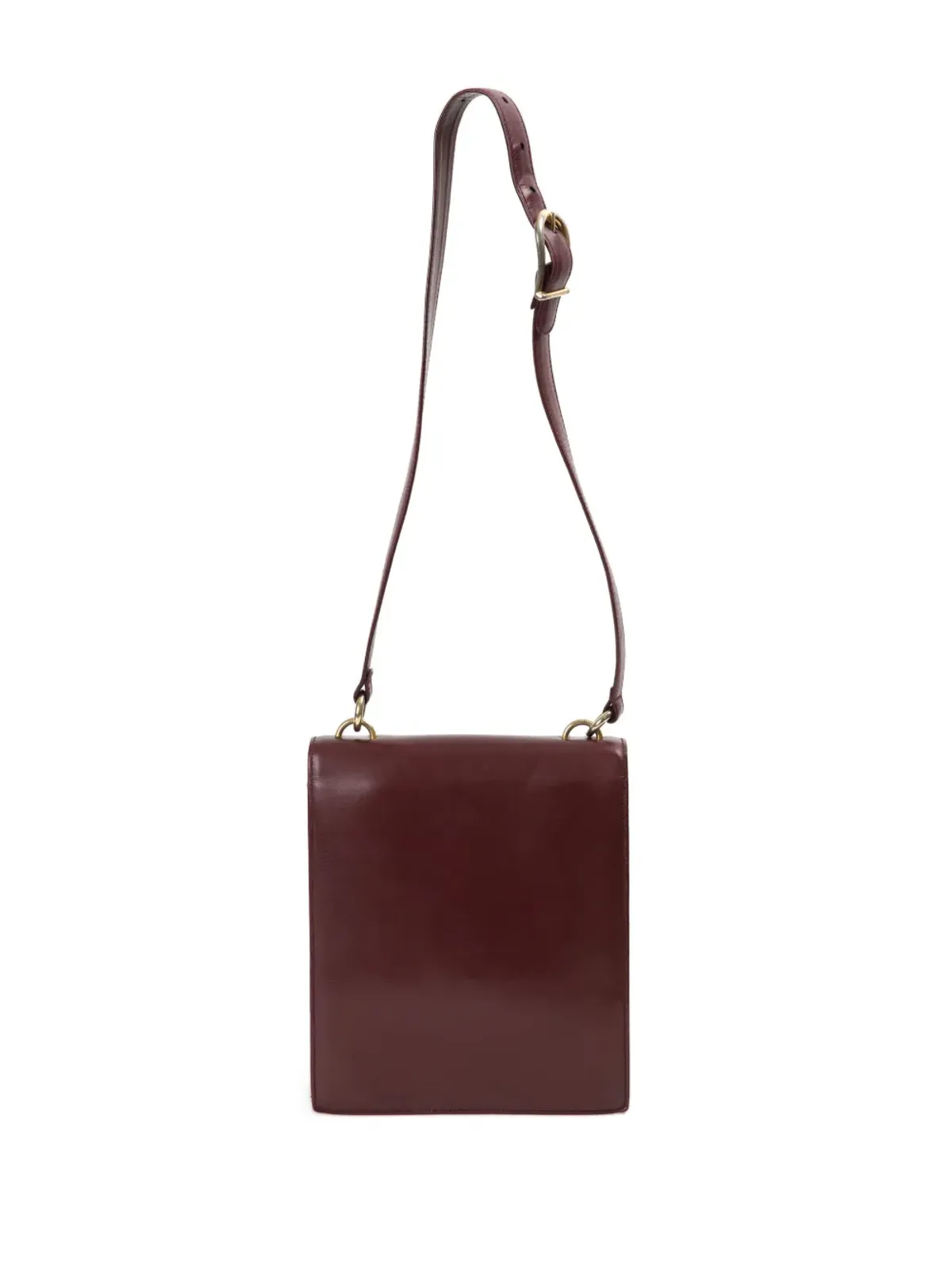 Gucci ビンテージ 1975年頃 レザー ショルダーバッグ - レッド - 画像2