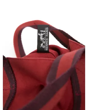 Hermès ビンテージ 1980年代 ロング Toto トートバッグ - 赤 - サムネイル5
